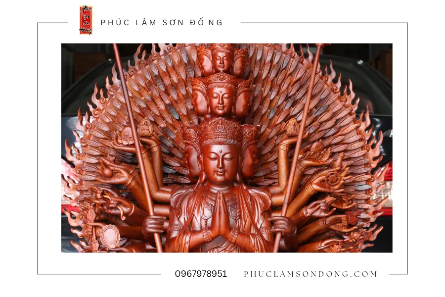 Ý nghĩa của Tượng Phật Bà Quan Âm nghìn tay nghìn mắt