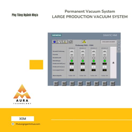 Permanent Vacuum System: Giải Pháp Tự Động Hóa Vận Chuyển Nhựa và Thực Phẩm