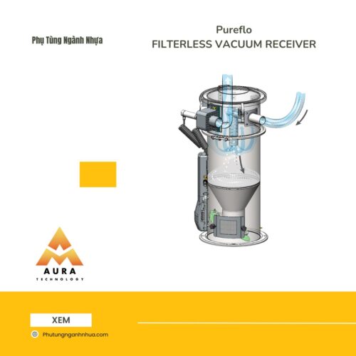 PureFlo-NA của Phutungnganhnhua.com: Giải Pháp Nạp Liệu Không Lọc Cho Ngành Nhựa và Thực Phẩm