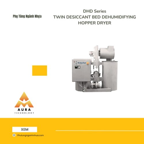 DHD Series TWIN DESICCANT BED DEHUMIDIFYING HOPPER DRYER