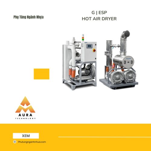 Máy Sấy Nhựa G-ESP-Series: Giải Pháp Linh Hoạt Cho Ngành Công Nghiệp Nhựa