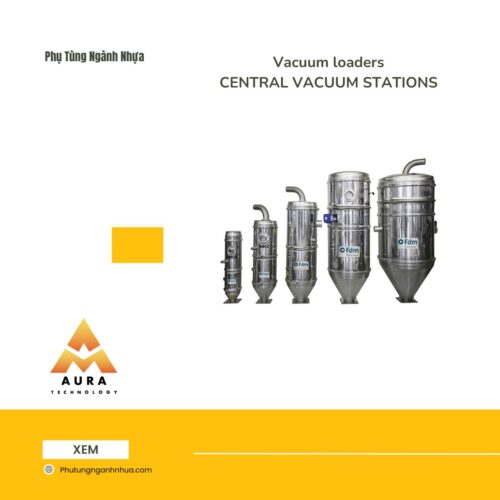 Vacuum loaders CENTRAL VACUUM STATIONS