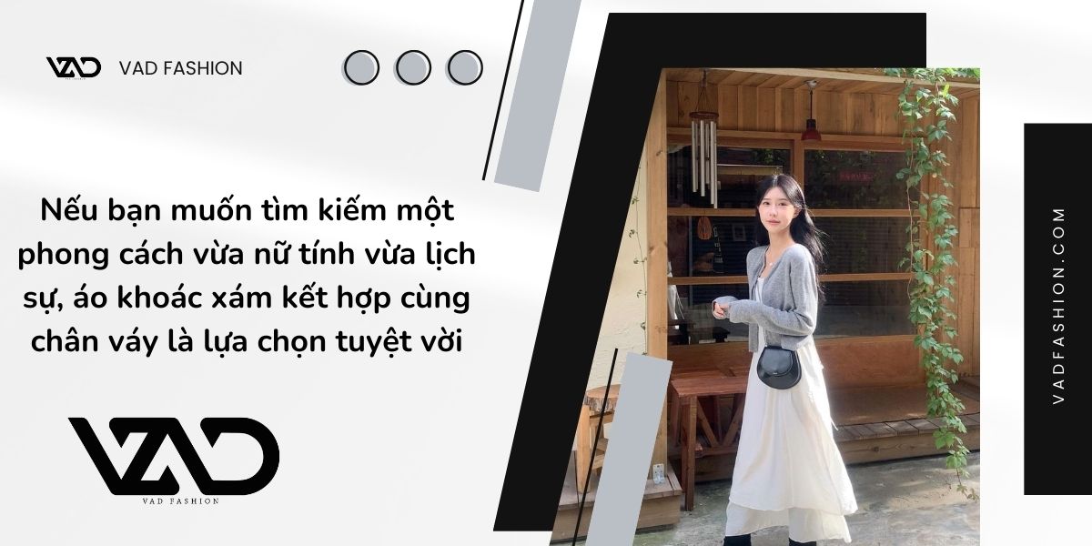 Áo khoác xám – Sự lựa chọn cơ bản, không bao giờ lỗi thời