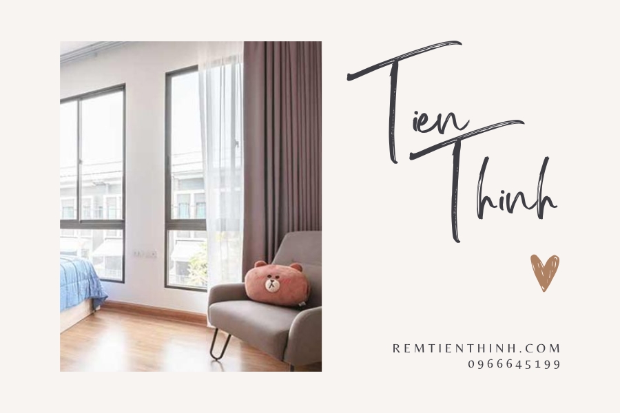 Rèm cửa phải hài hòa với phong cách thiết kế nội thất