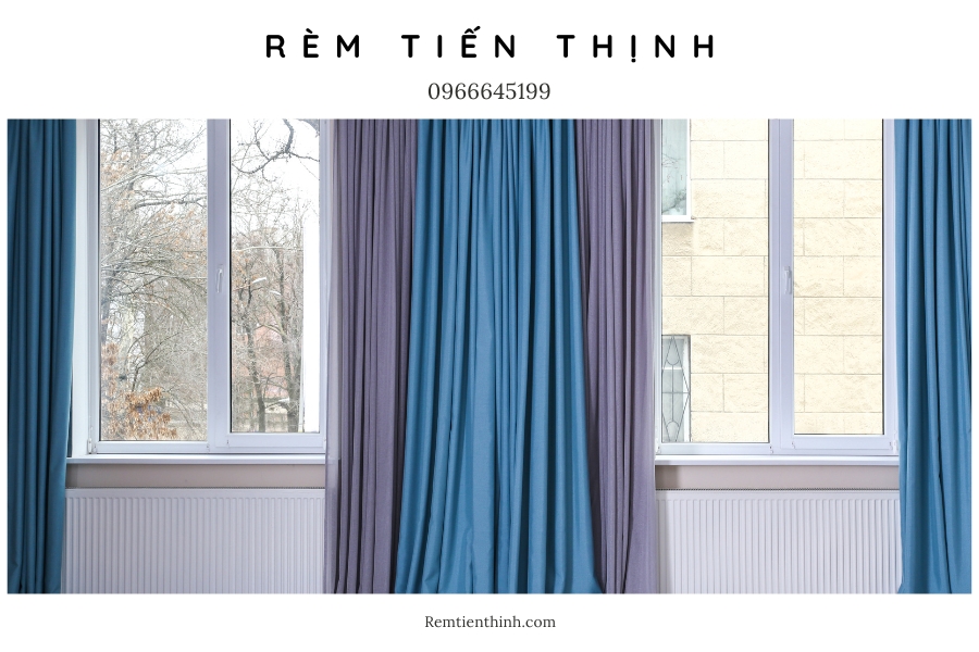 Có nhiều loại rèm vải cotton với nhiều phụ gia khác nhau