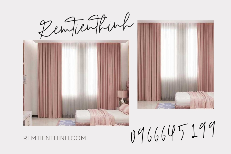 Màu sắc rèm đa dạng phù hợp với nhiều không gian