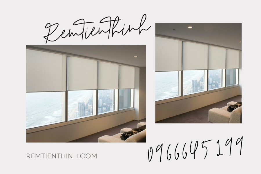 Rèm cuốn thường được sử dụng tại các văn phòng