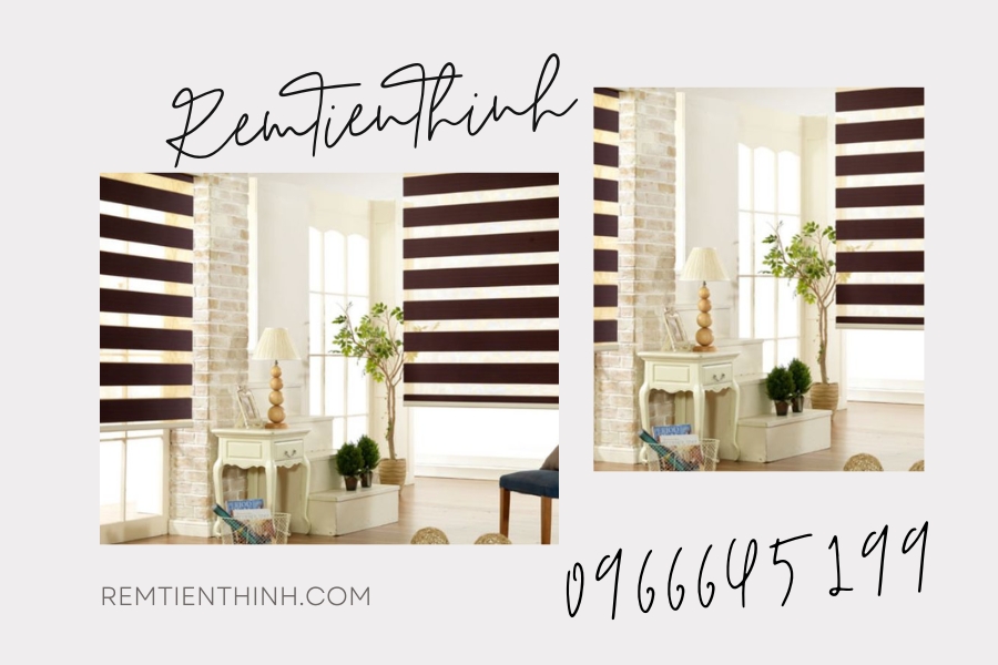 Rèm cuốn cầu vồng thiết kế hiện đại