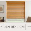 Rèm cửa Tiến Thịnh cung cấp rèm gỗ phòng ngủ chung cư chất lượng