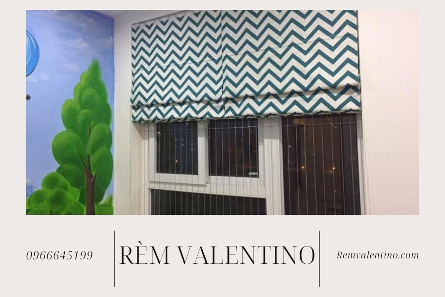 Rèm Roman được làm từ nhiều chất liệu khác nhau