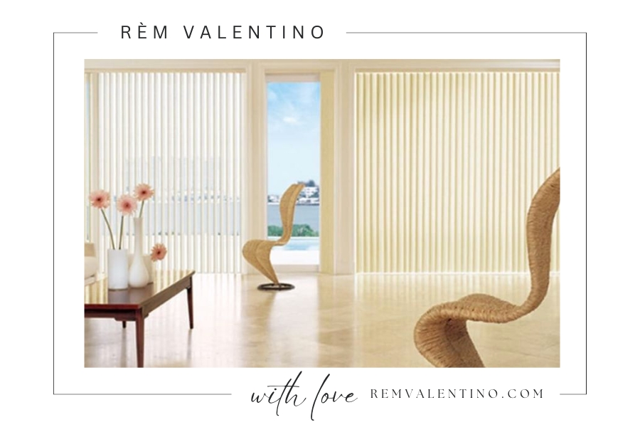 Rèm lá dọc đa dạng về thiết kế