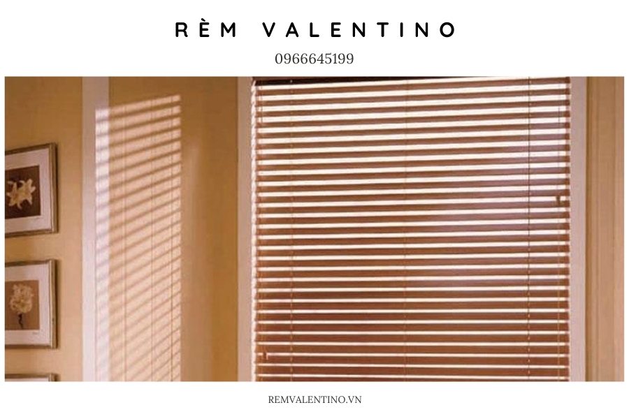 Rèm sáo gỗ thân thiện môi trường