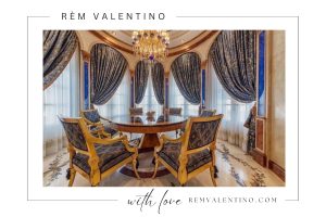 Hoa văn rèm cửa ấn tượng