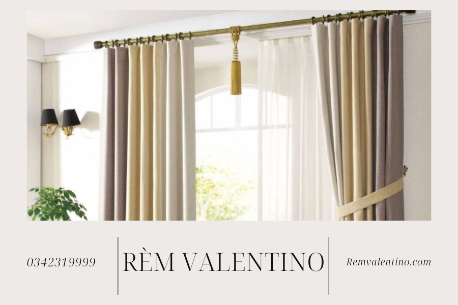 Rèm cửa 2 lớp nhẹ nhàng và cá tính