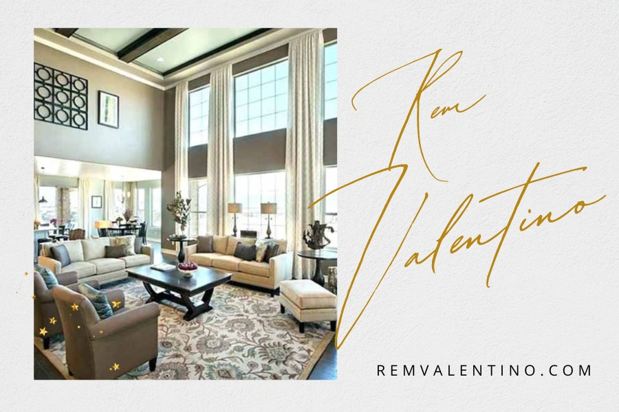 Màu rèm sáng, đơn sắc tạo nên không gian rộng rãi, ấn tượng