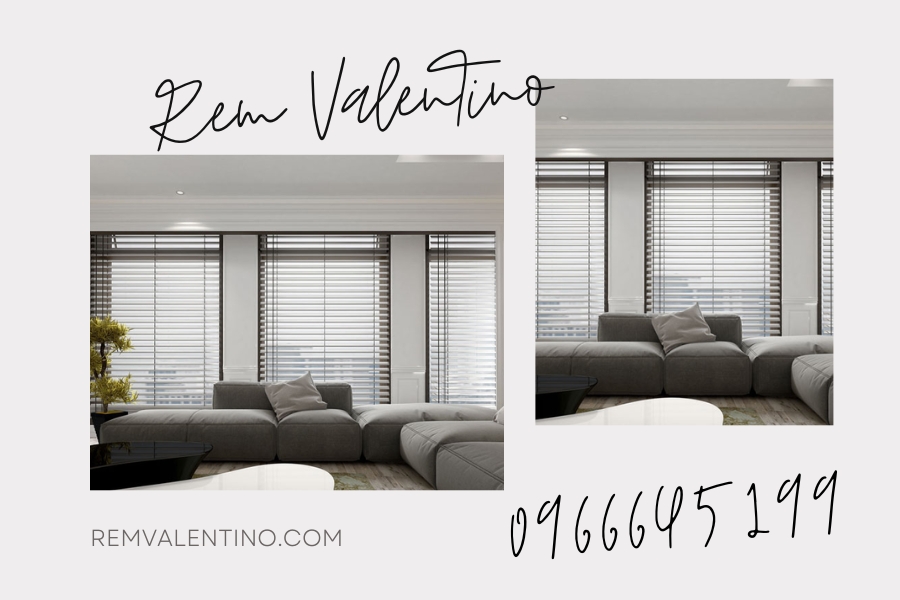 Sử dụng rèm sáo nhôm tạo điểm nhấn cho không gian nội thất