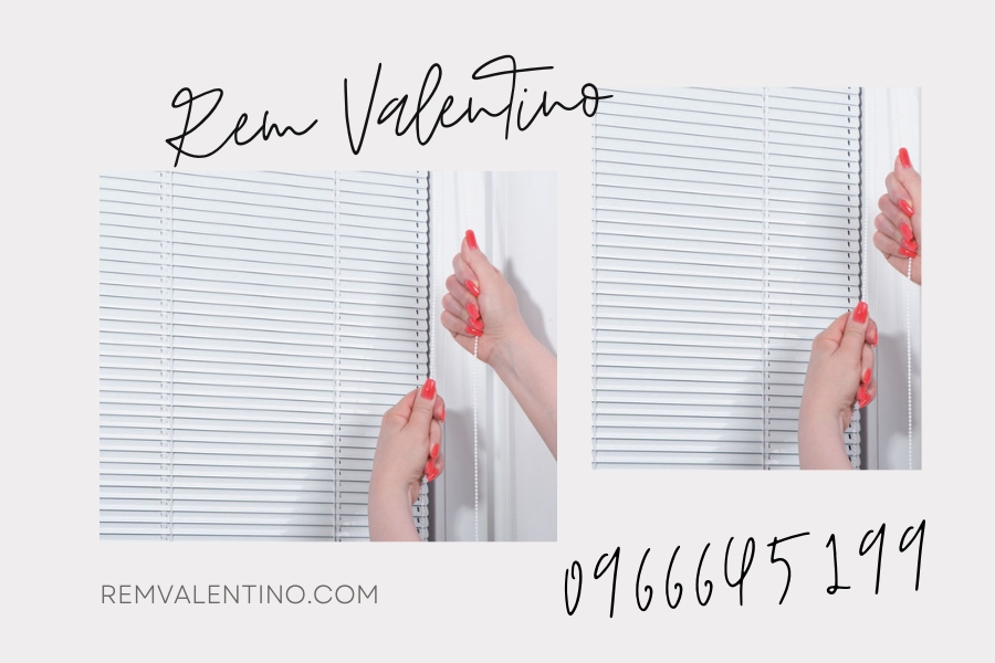 Rèm sáo nhôm thuận tiện trong việc điều khiển