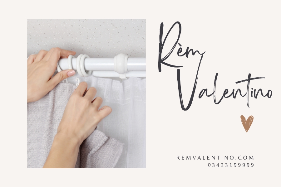 Rèm cửa: Hướng dẫn cách lắp rèm vải 1 lớp, 2 lớp chi tiết nhất