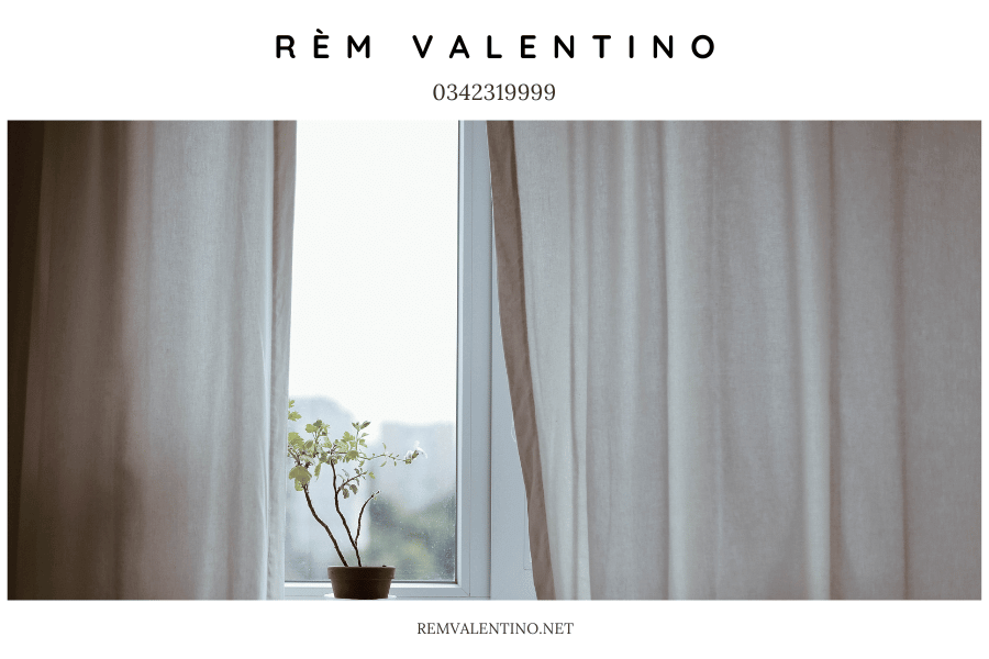 Lắp đặt rèm cửa chưa bao giờ đơn giản đến thế với Rèm Valentino