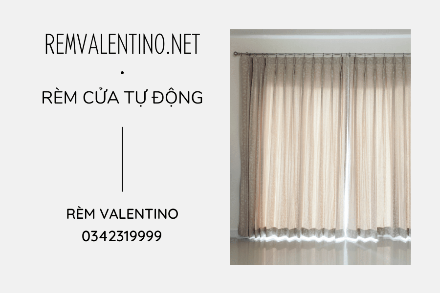 An toàn cho trẻ em và thú cưng - Điều khiển từ xa Rèm cửa tự động.