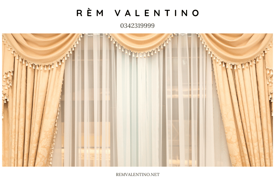 Chào đón không gian sống mới với vẻ đẹp đầy tinh tế của Rèm Tân Cổ Điển
