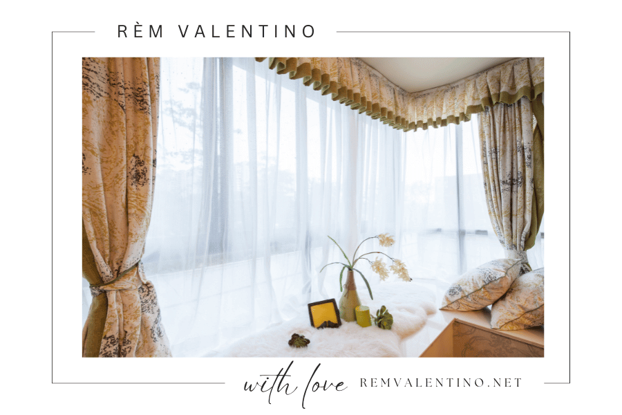 Thiết kế đầy chất thơ, mang đến cho không gian sống của bạn vẻ đẹp đặc biệt - Rèm Tân Cổ Điển