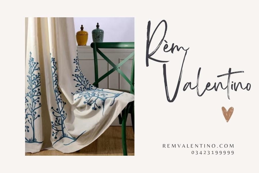 Rèm cửa sổ phòng ngủ vải cotton