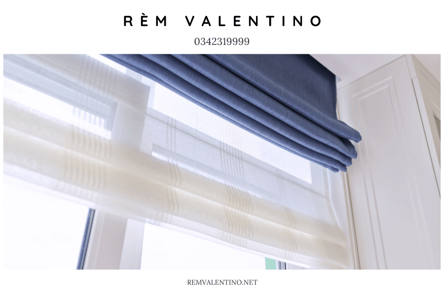 Tự tạo không gian sống sang trọng và đẳng cấp với Rèm Roman 