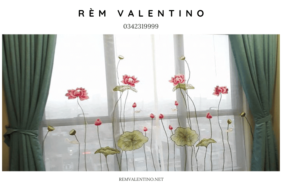 Chi tiết thêu tay hoàn hảo, tạo điểm nhấn độc đáo cho không gian sống