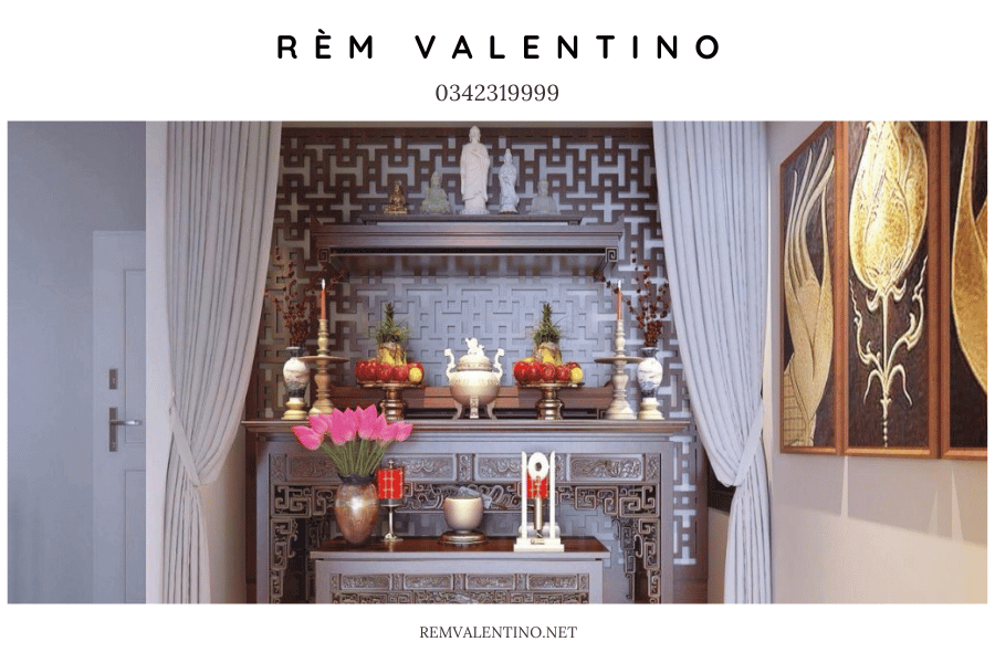 Hãy để rèm phòng thờ là nhạc cụ của linh hồn, tạo nên không gian thiêng liêng và sâu lắng. Hãy để rèm phòng thờ là nhạc cụ của linh hồn, tạo nên không gian thiêng liêng và sâu lắng.