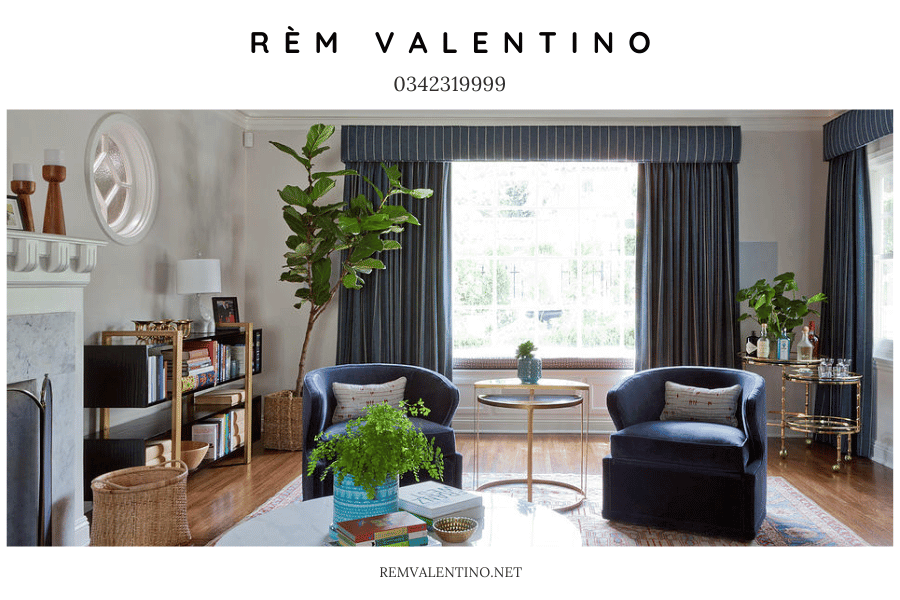 Sự kết hợp hoàn hảo giữa thẩm mỹ và chức năng với rèm thư viện - sinh hoạt chung