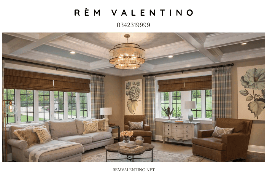 Sự kết hợp hoàn hảo giữa ánh sáng, riêng tư và thẩm mỹ với rèm thư viện - sinh hoạt chung.