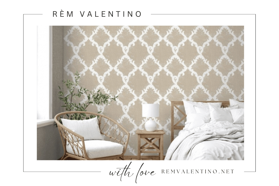 Không gian sống thăng hoa với màu sắc và hoa văn tinh tế của giấy dán tường