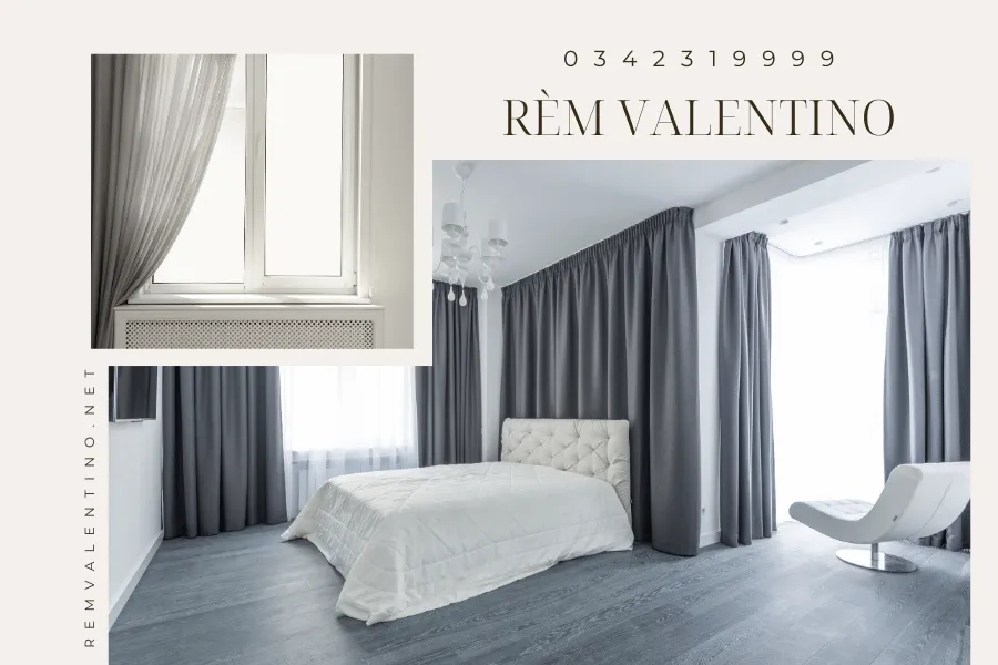 Kinh nghiệm chọn rèm cửa phòng ngủ đẹp, tạo không giản thoải mái