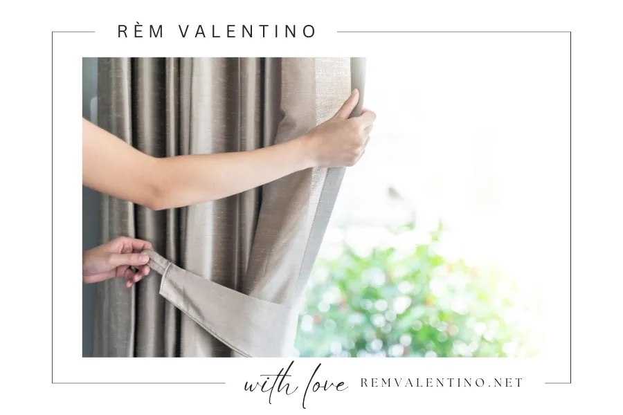 Làm sáng bóng và tươi mới rèm cửa cho một ngôi nhà thêm phần ấm áp.