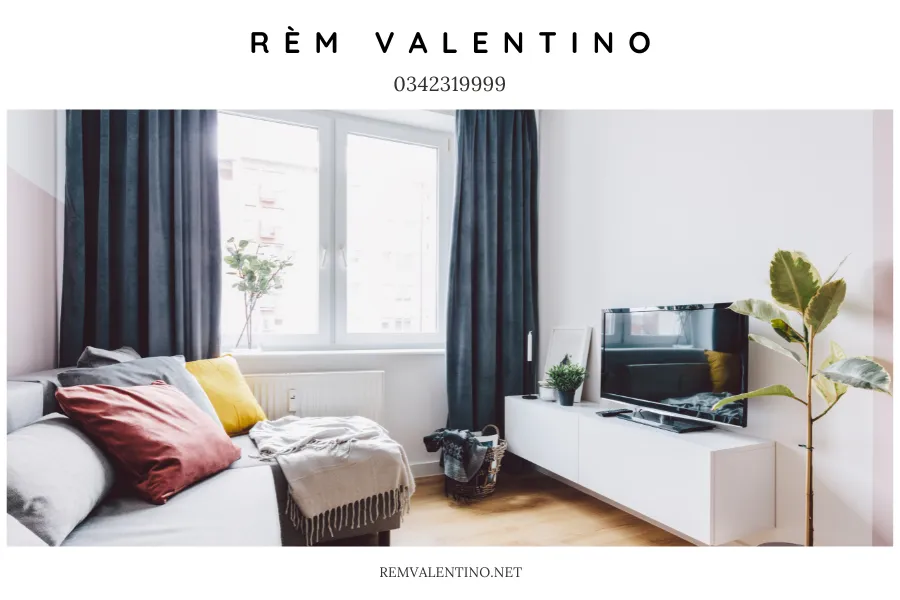 Rèm cửa - chi tiết nhỏ, tạo nên sự khác biệt lớn cho phòng khách.