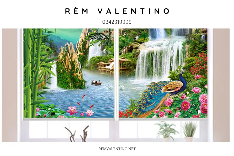 Biến phòng của bạn thành một bức tranh sống động với rèm cuốn in tranh. Biến phòng của bạn thành một bức tranh sống động với rèm cuốn in tranh.