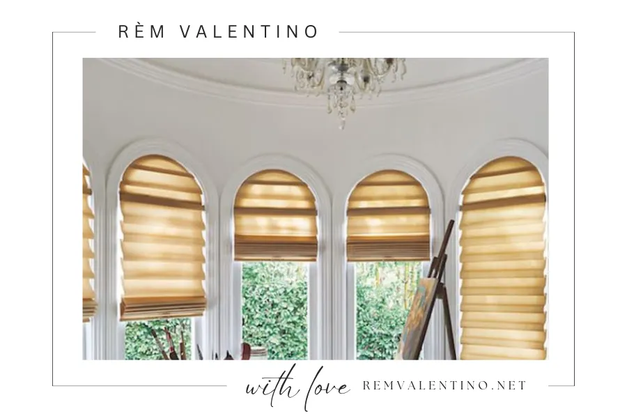 Rèm vòm mang đến cảm giác mới mẻ cho không gian. Rèm vòm mang đến cảm giác mới mẻ cho không gian.