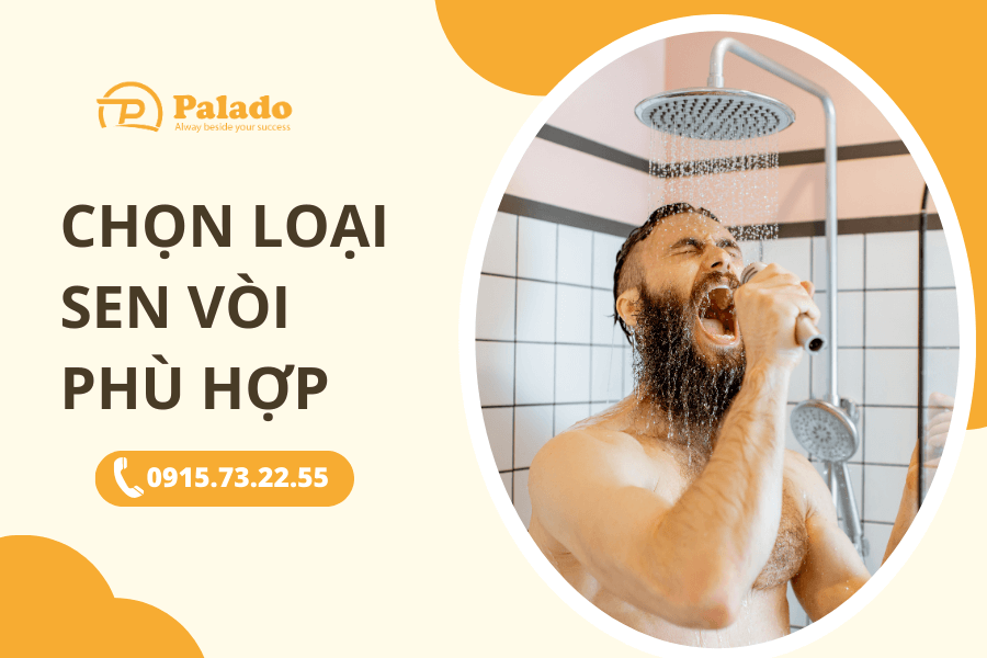 Chọn loại sen vòi phù hợp với nhu cầu sử dụng