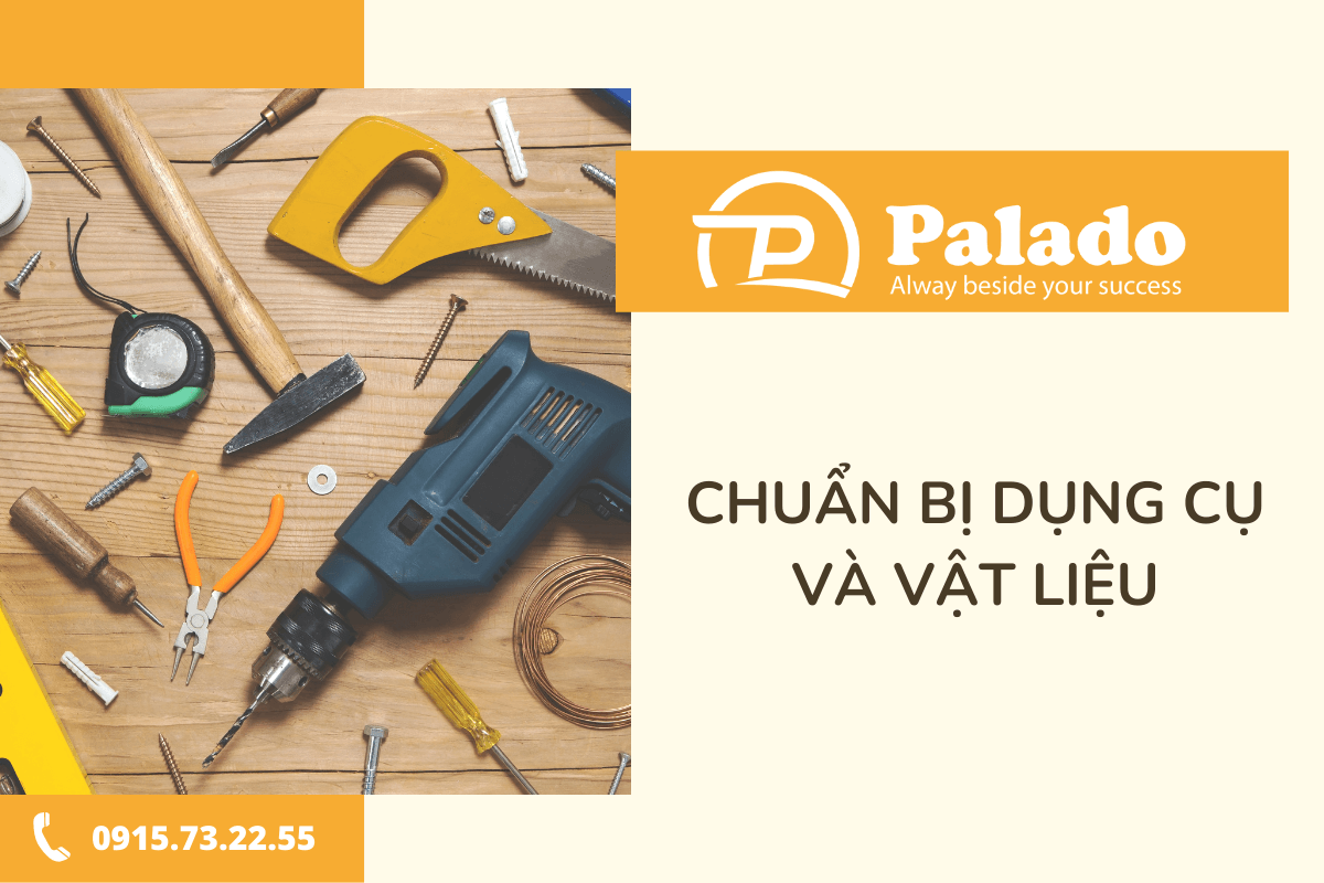 Chuẩn Bị Dụng Cụ và Vật Liệu