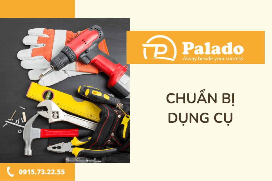 Chuẩn bị dụng cụ