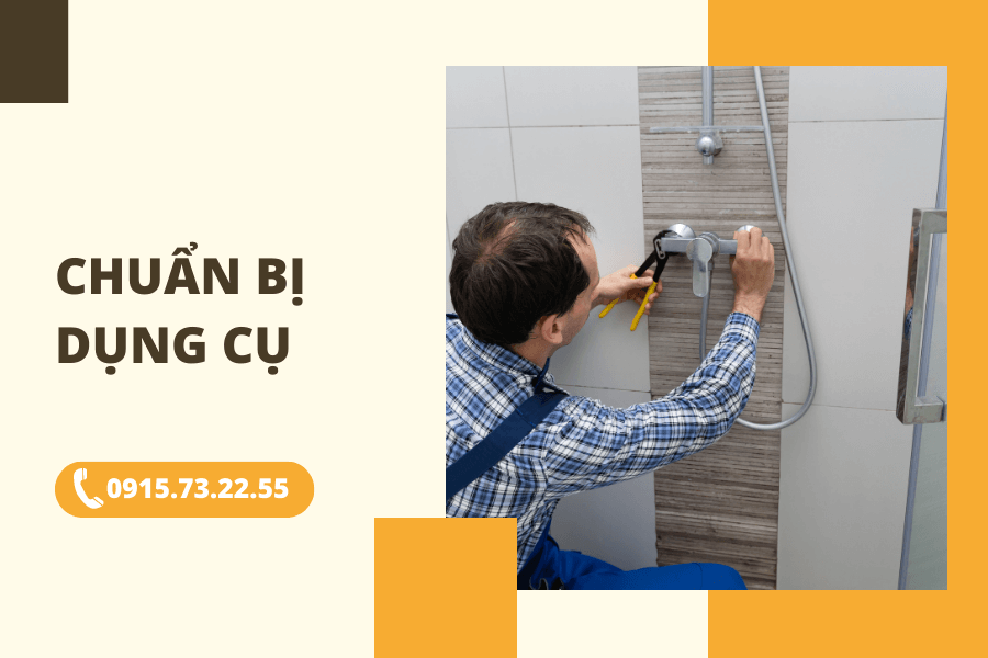 Chuẩn bị dụng cụ