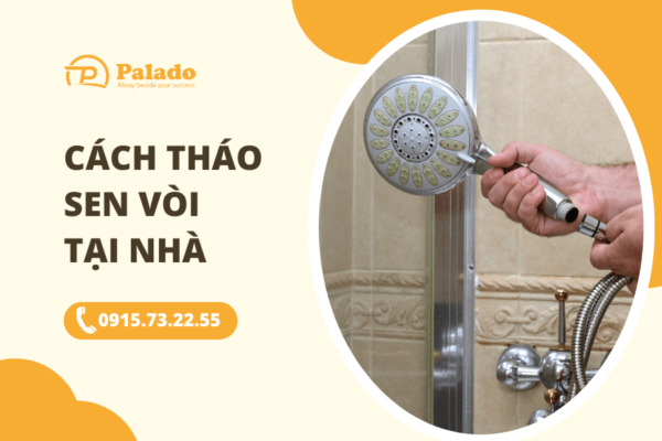 Hướng dẫn tháo sen vòi để vệ sinh ngay tại nhà