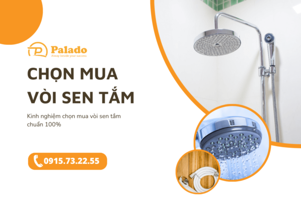 Kinh nghiệm lựa chọn mua vòi sen tắm chuẩn 100%