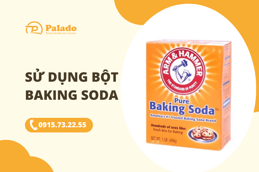 Sử dụng bột Baking Soda