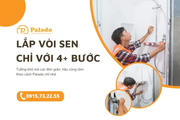 Cách lắp vòi hoa sen chỉ với 4+ bước cơ bản, nhanh gọn 10