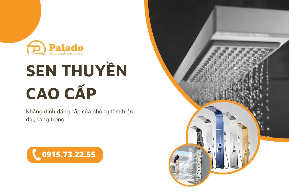 Sen thuyền cao cấp Đẳng cấp phòng tắm hiện đại 1