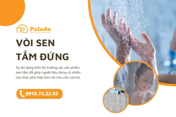 Lý do vì sao nên sử dụng vòi sen tắm đứng