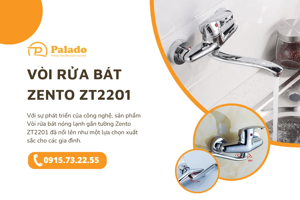 Vòi rửa bát Zento ZT2201 (1)
