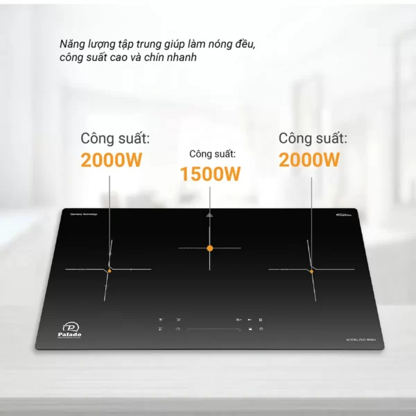 Bếp 3 vùng PLD 6688I 1200 x 1200 5